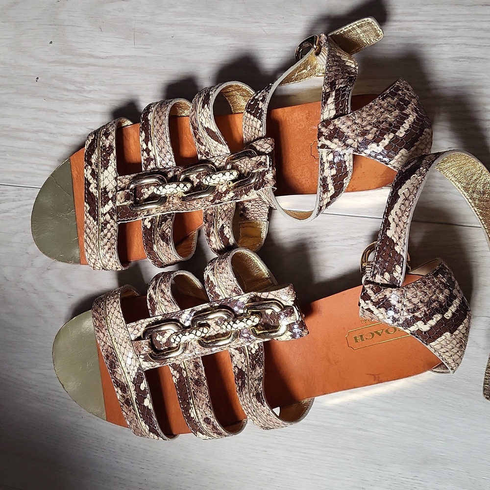 Coach sandals 8.5